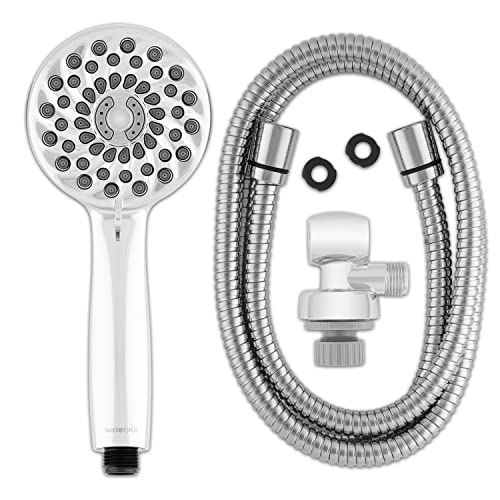 Waterpik High Pressure Hand Held Shower Head With Hose, PowerPulse Massage 7-Mode, Chrome XPB-763ME