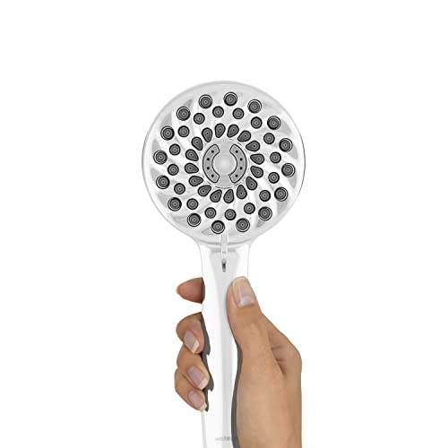 Waterpik High Pressure Hand Held Shower Head With Hose, PowerPulse Massage 7-Mode, Chrome XPB-763ME