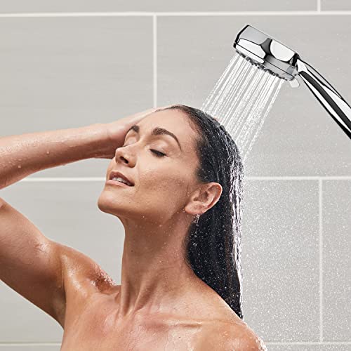 Waterpik High Pressure Hand Held Shower Head With Hose, PowerPulse Massage 7-Mode, Chrome XPB-763ME