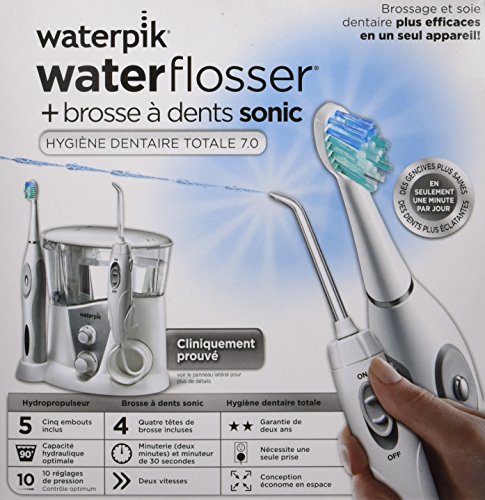 Waterpik WP-950 Complete Care 7.0 Water Flosser and Sonic Tooth Brush