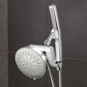 Waterpik Body Wand Spa Shower Head System with Anywhere Bracket, Chrome