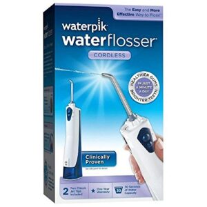 waterpik cordless dental water jet wp-360w 1 each (pack of 6)