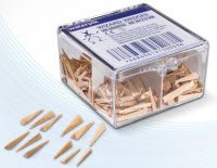 1124723 PT# 61215 Wedge Oral Matrix Wizard Birchwood Assorted 500/Bx Made by WaterPik Technologies Inc