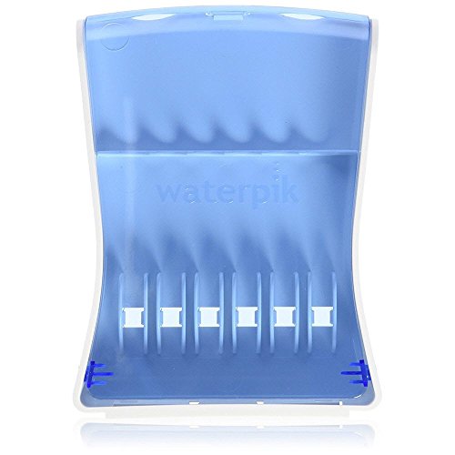 Waterpik Convenient Hygienic Sturdy Storage Case for Replacement Tips, No Tips Included, Blue