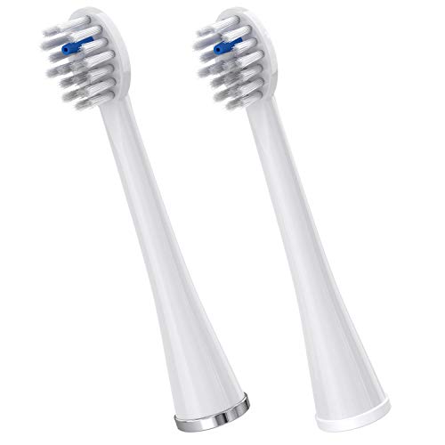 Waterpik Sonic-Fusion Replacement Flossing Brush Heads, White/Chrome