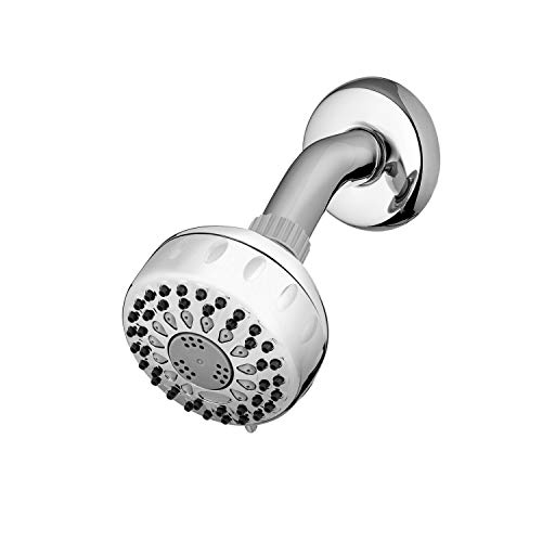 Waterpik Shower Head Power Spray 5-Mode, 1.8 GPM, Chrome, TRS-523E