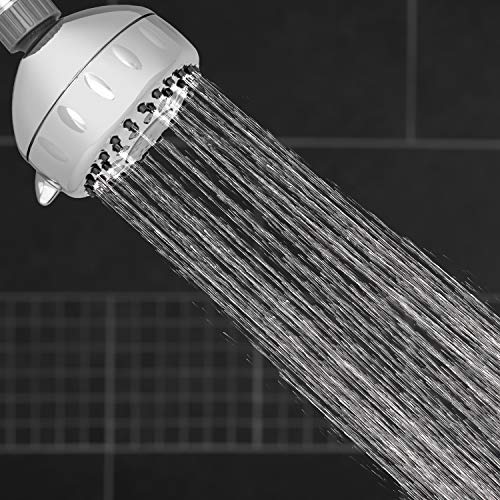 Waterpik Shower Head Power Spray 5-Mode, 1.8 GPM, Chrome, TRS-523E