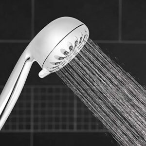 Waterpik Slide Rail Hand Held Shower Head Chrome Height Select with PowerPulse Therapeutic Massage Spray, SRXPP-763ME