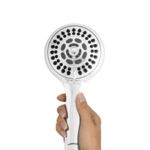 Water Pik Chrome Five settings Showerhead With Slide Bar 2.5 gpm