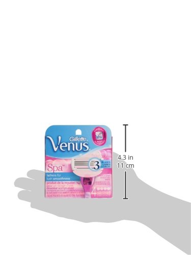 Gillette Venus ComfortGlide White Tea Women's Razor Blades - 4 Refills