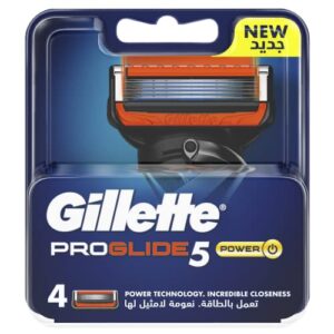 gillette 81307362 fusion proglide power pack of 4 blade pack