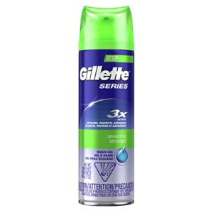 gillette series shaving gel sensitive skin 7 oz