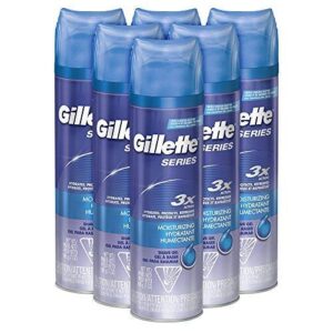 proctor & gamble gillette tgs series moisturizing shave gel, 7 ounce – 12 per case.