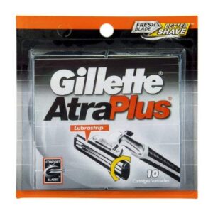 gillette atra plus cartridges, 10 ct (pack of 3)