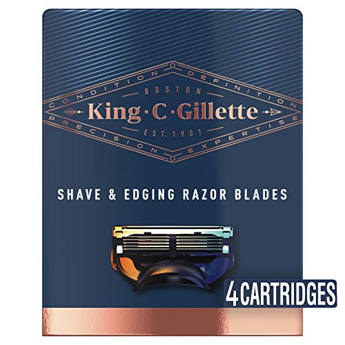 King C. Gillette Neck Razor Blades (4 Count)