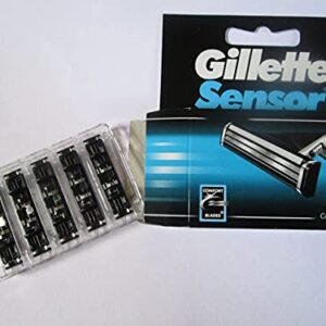 Gillette Sensor Cartridges, 5-Count (Pack of 4, 20 total cartridges)