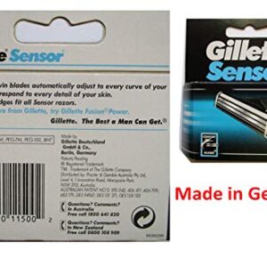 Gillette Sensor Cartridges, 5-Count (Pack of 4, 20 total cartridges)