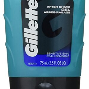 Gillette Series Sensitive Skin After Shave Gel, 2.5 Fl Oz (Pack of 2)