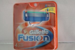 gillette – fusion manual razor replacement cartridges – 4 pack(s)