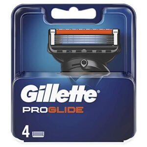 Gillette ProGlide Men’s Razor Blade Refills, 4 Count, with 5 Anti-Friction Blades for a Close, Long-Lasting Shave