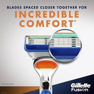 Gillette Fusion Men's Manual Razor Refills, 4 Count