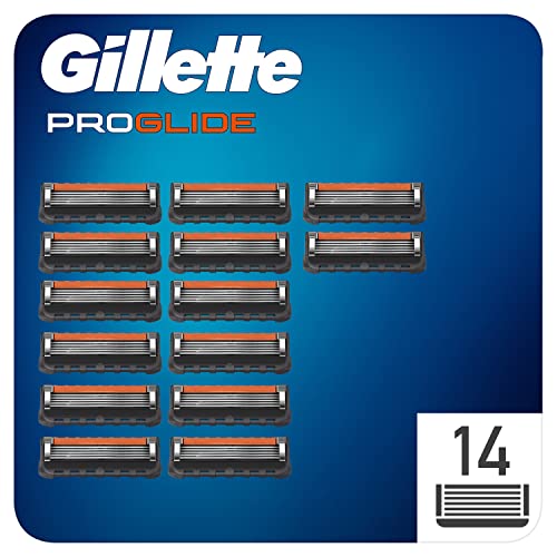 Gillette Fusion ProGlide Men’s Razor Blades with Precision Trimmer, Pack of 14 Refill Blades (Suitable for Mailbox)