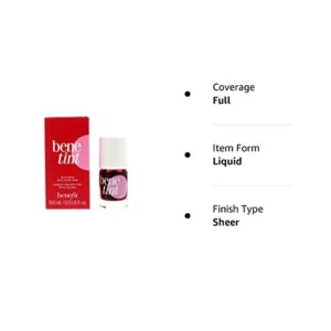 Benefit Benetint Lip and Cheek Stain .33 Ounces Full Sized