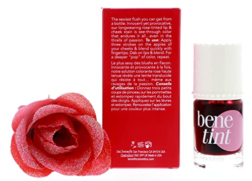 Benefit Benetint Lip and Cheek Stain .33 Ounces Full Sized