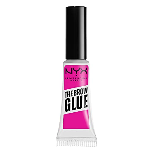 NYX PROFESSIONAL MAKEUP The Brow Glue, Extreme Hold Eyebrow Gel - Clear