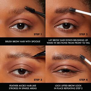 NYX PROFESSIONAL MAKEUP The Brow Glue, Extreme Hold Eyebrow Gel - Clear