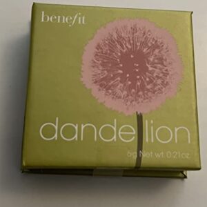 Benefit dandelion brightening finishing powder deluxe travel size 0.12 oz 3.5gram