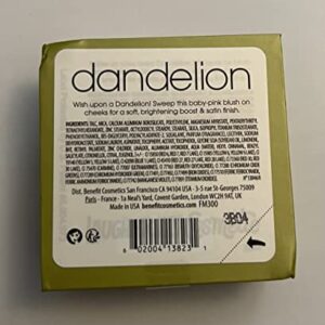 Benefit dandelion brightening finishing powder deluxe travel size 0.12 oz 3.5gram