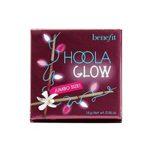 benefit hoola glow shimmer bronzer face powder, 0.56 oz – jumbo