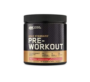 optimum nutrition gold standard pre-workout fruit punch 300g
