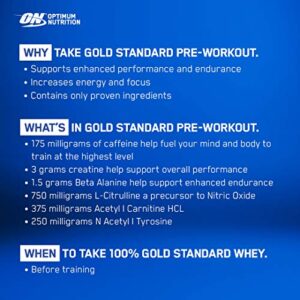 Optimum Nutrition Gold Standard Pre-Workout Fruit Punch 300g