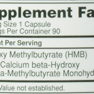 Optimum Nutrition HMB Capsules, 1000 mg, 90 Count