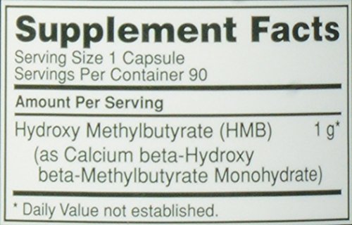 Optimum Nutrition HMB Capsules, 1000 mg, 90 Count