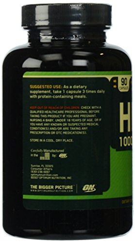 Optimum Nutrition HMB Capsules, 1000 mg, 90 Count