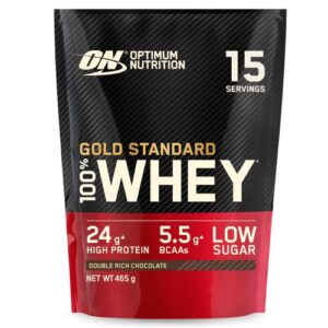 100% gold standard whey 450g double rich chocolate