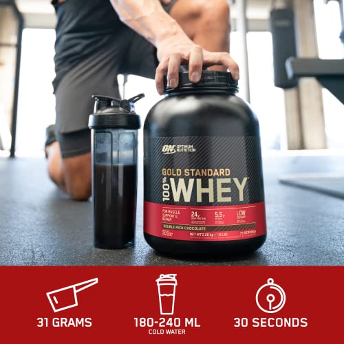 100% Gold Standard Whey 450g Double Rich Chocolate