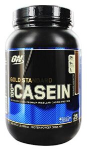 optimum nutrition gold standard 100% casein chocolate cake batter – 2 lbs