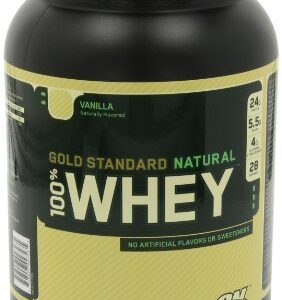 100% Whey Protein - Gold Standard (Natural) Vanilla 2 lbs