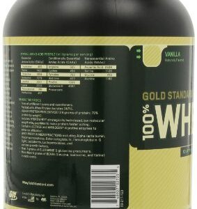 100% Whey Protein - Gold Standard (Natural) Vanilla 2 lbs