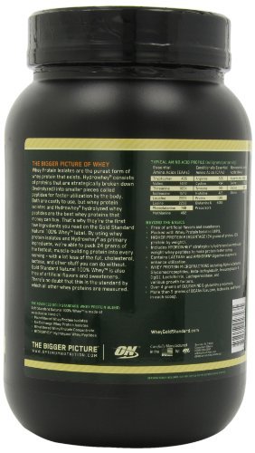 100% Whey Protein - Gold Standard (Natural) Vanilla 2 lbs