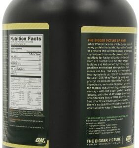 100% Whey Protein - Gold Standard (Natural) Vanilla 2 lbs