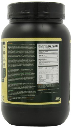 100% Whey Protein - Gold Standard (Natural) Vanilla 2 lbs