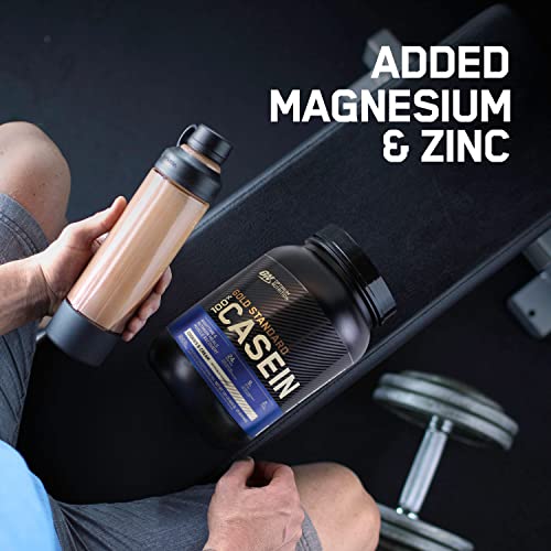 Optimum Nutrition Gold Standard 100% Micellar Casein Protein Powder, Slow Digesting, Helps Keep You Full, Overnight Muscle Recovery, Chocolate Peanut Butter, 4 Pound (Packaging May Vary)