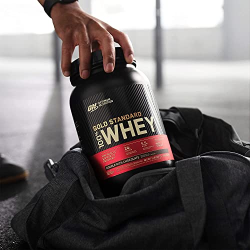 Optimum Nutrition Gold Standard 100% Whey Protein Powder, Chocolate Hazelnut, 2 Pound (Packaging May Vary)