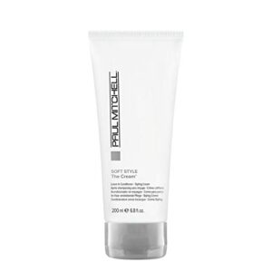 paul mitchell the cream conditioning styling cream, uv protection, for all hair types, 6.8 fl. oz.