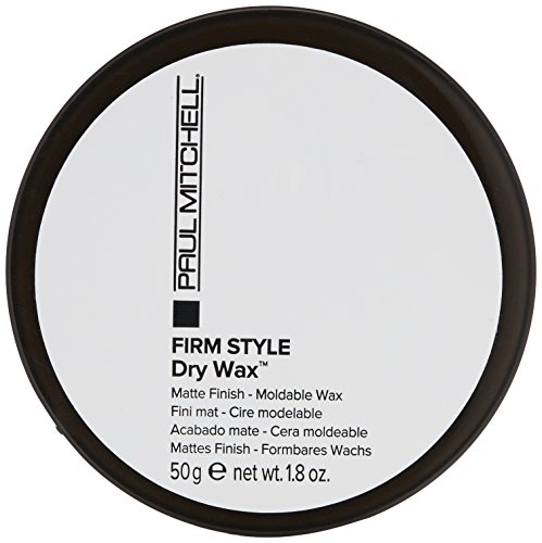 Paul Mitchell Dry Wax, Long-Lasting Hold, Matte Finish, For All Hair Types, 1.8 oz